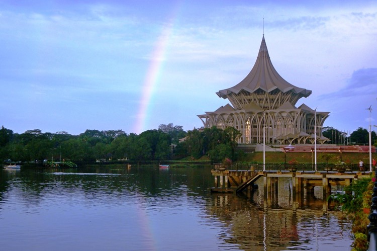 Het Sarawak Museum in Kuching